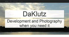 Desktop Screenshot of daklutz.com